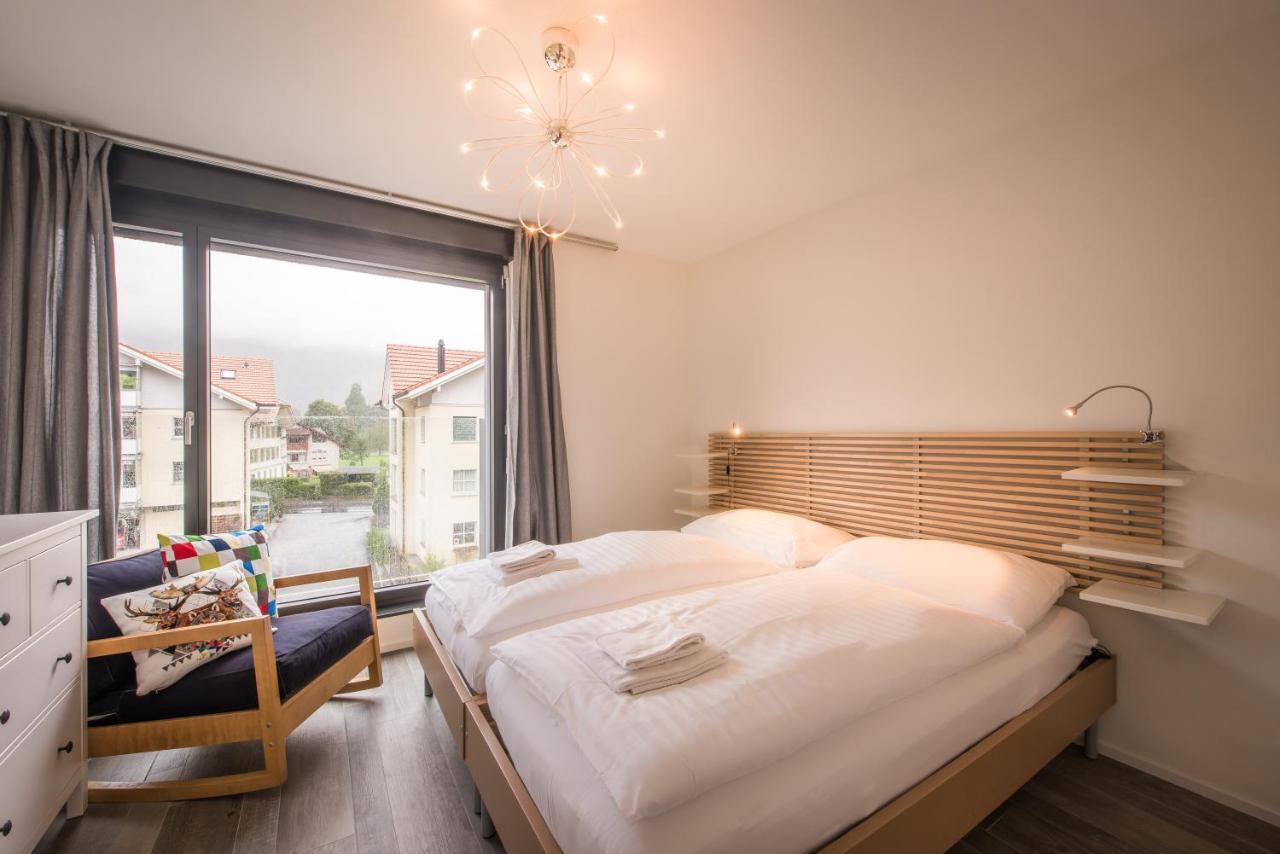 Independance Penthouse Apartment อินเทอร์ลาเคน ภายนอก รูปภาพ